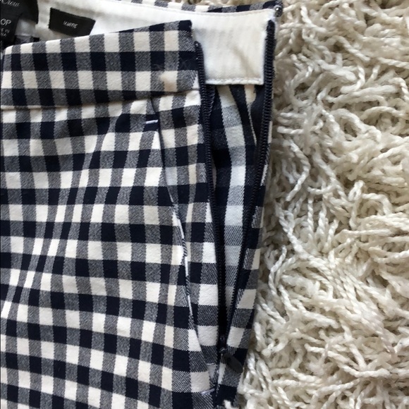 NWOT Gingham P00 J.Crew Martie Pant - Picture 3 of 4
